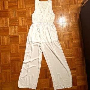 All White Jumpsuit